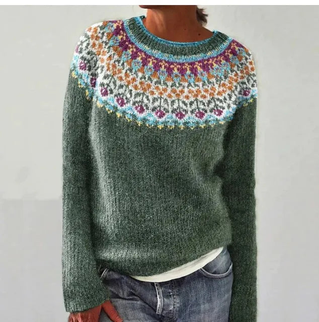 Tanja | Retro-Pullover für die goldene Herbstzeit