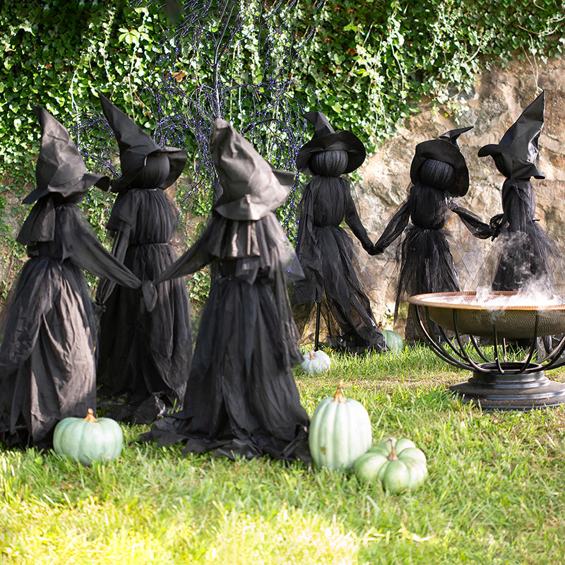 HexenLichter™ Beleuchteter Gruselanhänger von Holloween