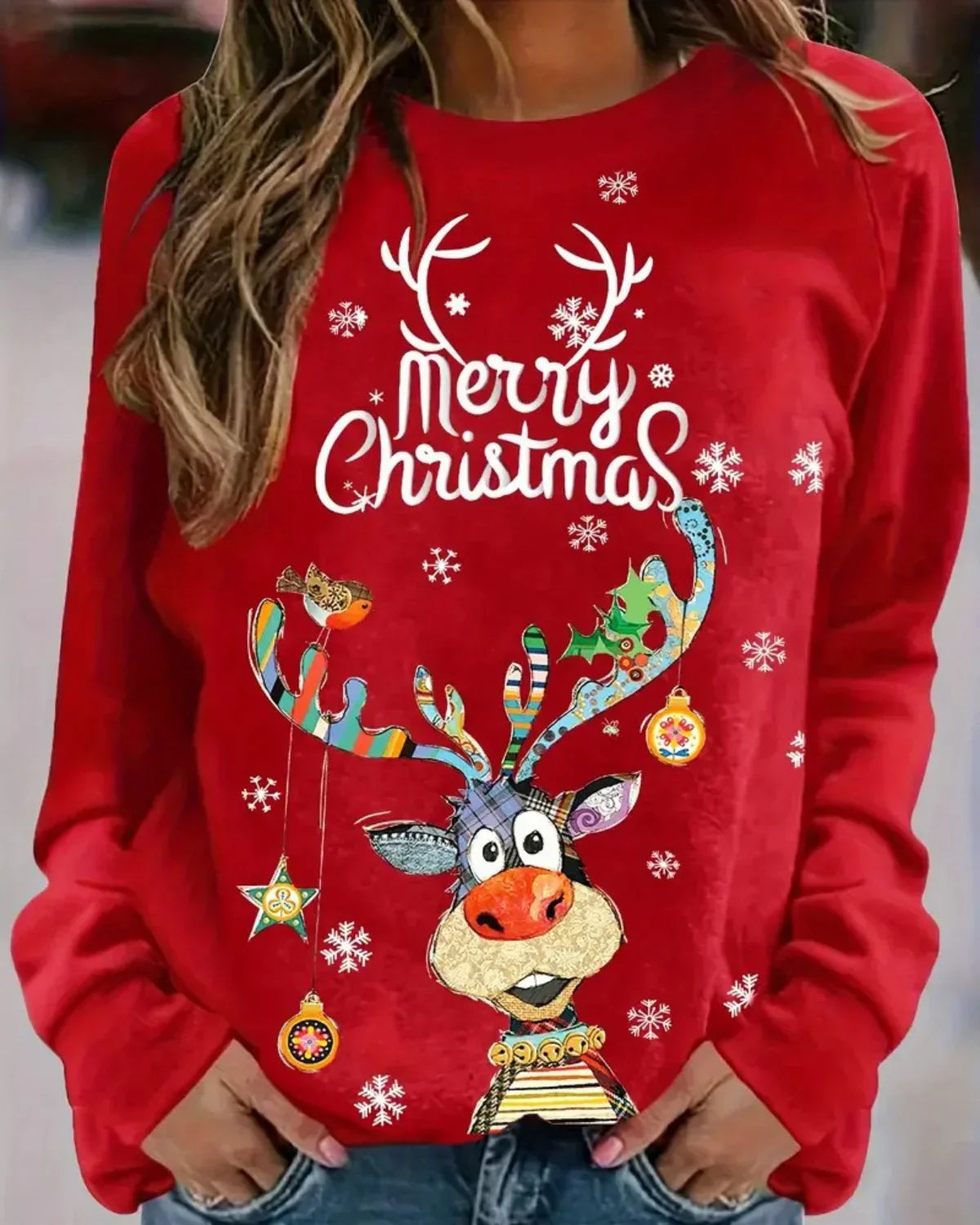 Elisabeth | Weihnachtspulli für Damen