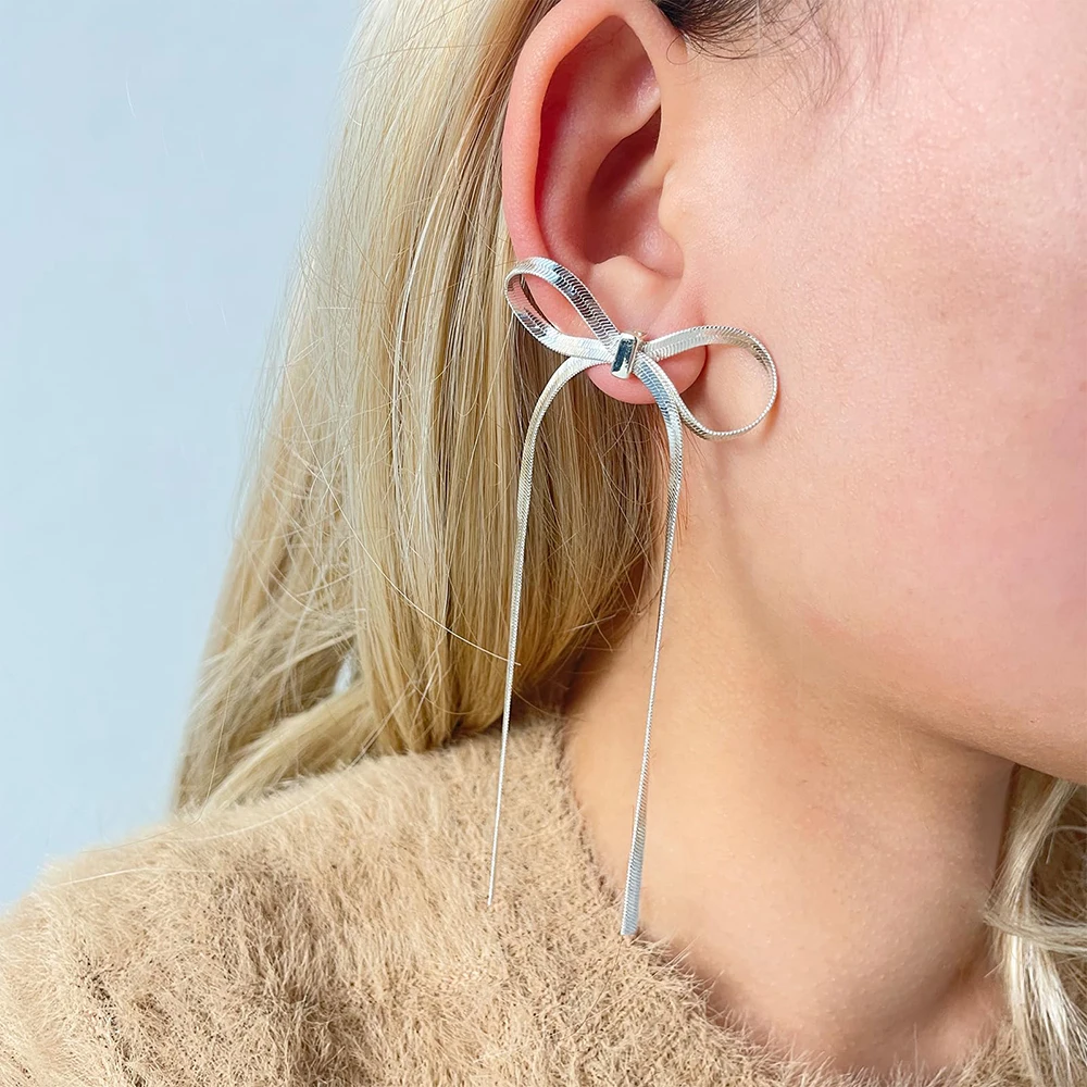 Gisselle™ Elegante Kette Schleife Ohrring
