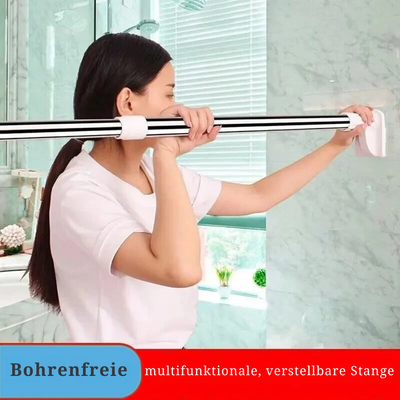 Verstellbare Stange ohne Bohren