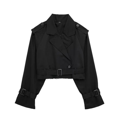 Yara - Stilvoller kurzer Trenchcoat