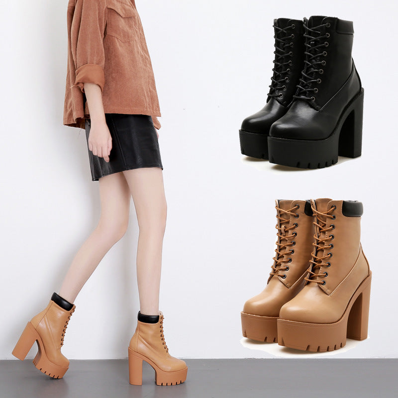 Modivy™ | Fashionable Ankle Boots with High Heel