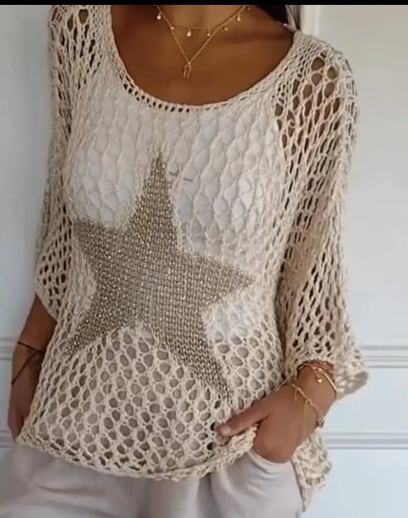Stefanie™ Feminine Häkel Eleganz