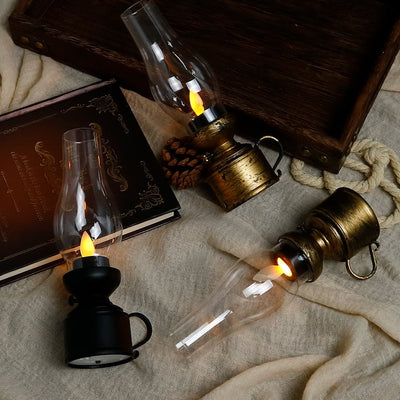 CandleLight – LED-Vintage-Petroleumlampe Elektronische Swing-Kerze