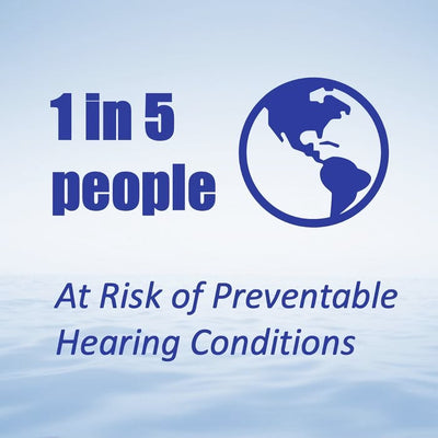 Ohrstöpsel | Aufblasbares Design für perfekten Sitz | Geräuschschutz & Wasserschutz | Wiederverwendbar