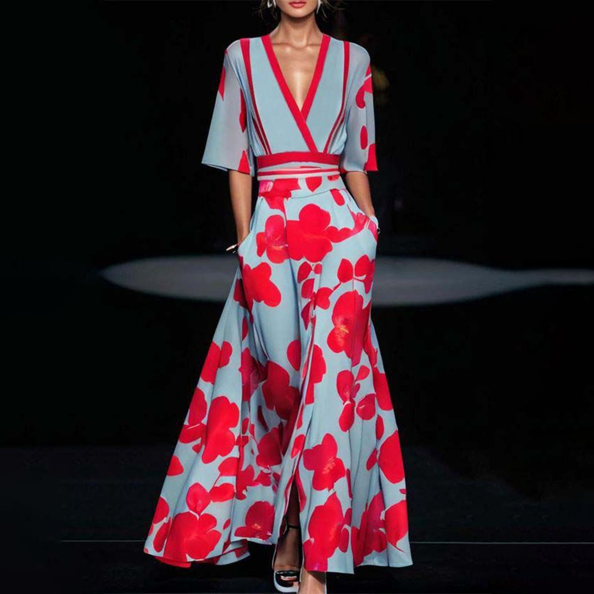 Groovy - Bequemes Maxikleid
