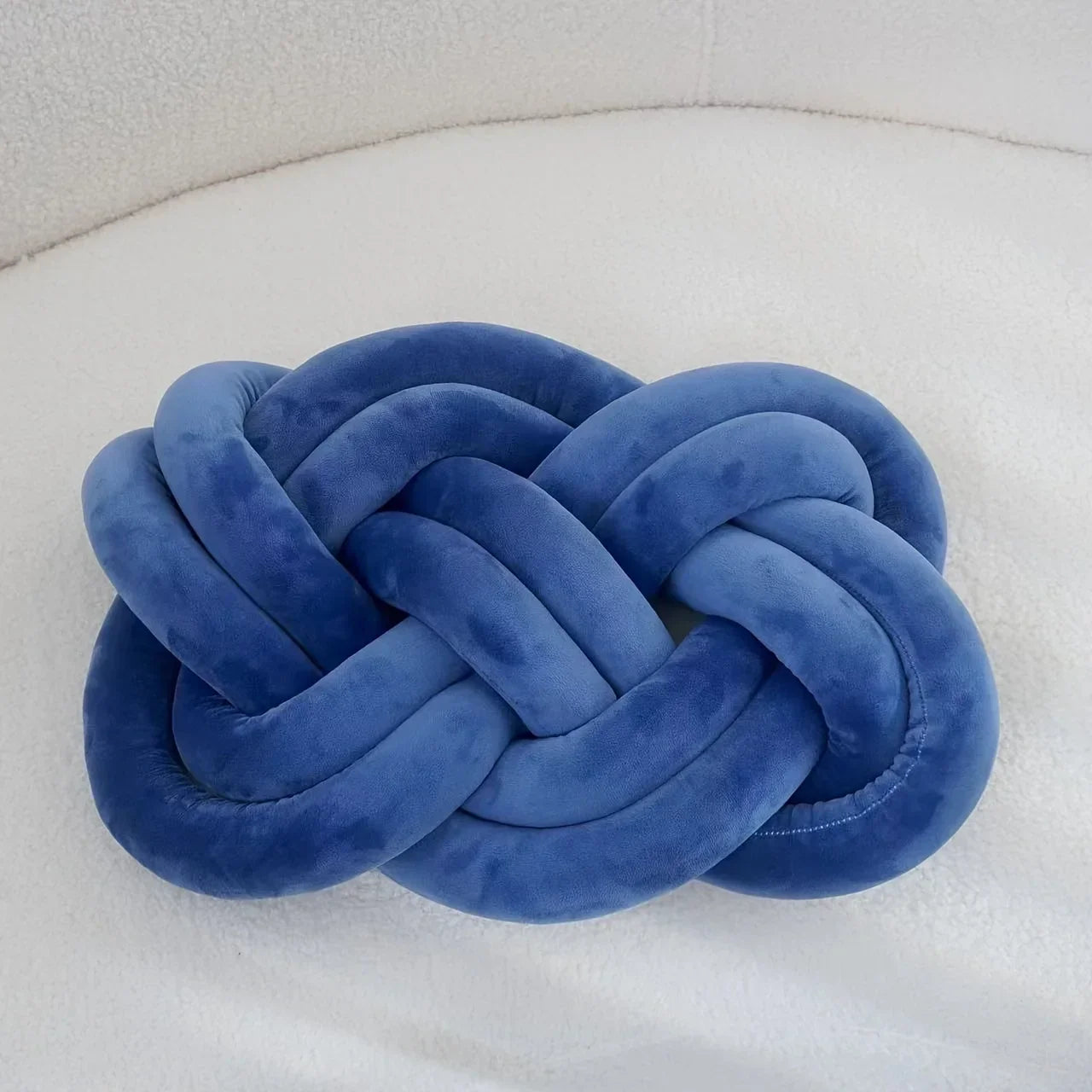 Dekokissen mit Knotenmuster | Geometrisches Design | Waschbar & Weich