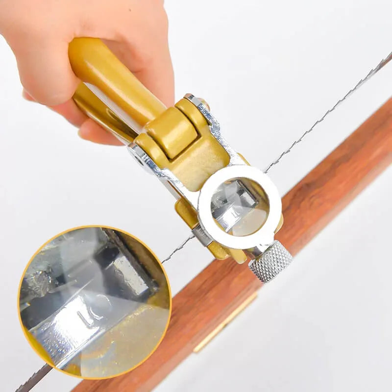 Gehrungslade mit Sägeführung | Verstellbare Winkel | Präzisions Schneidbox für Holzarbeiten