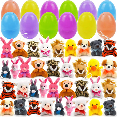🎁Osterverkauf 50% RABATT😍Vorgefüllte Ostereier, gefüllt mit Plüschspielzeugen