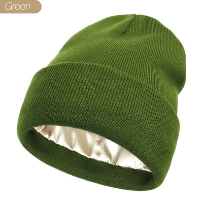 Unisex Beanie | Anti-Statik & Anti-Frizz | Weiches, Glattes Gewebe | Verwirrungsfreies Design