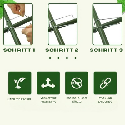 SichererClip™ Sichert Zäune mühelos