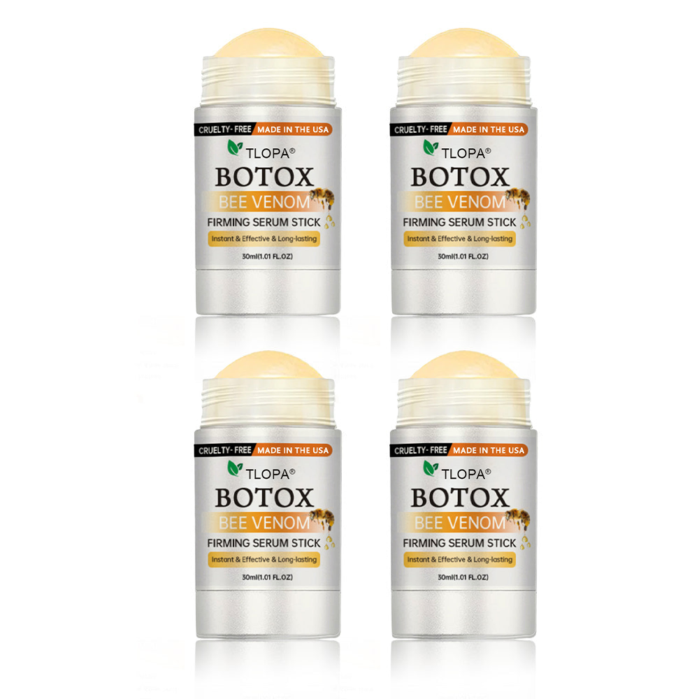 1+1 Gratis | Anti-Aging Serum Stick mit Bienengift | Strafft Haut & Reduziert Falten | Hyaluron & Peptide | Für Gesicht & Körper