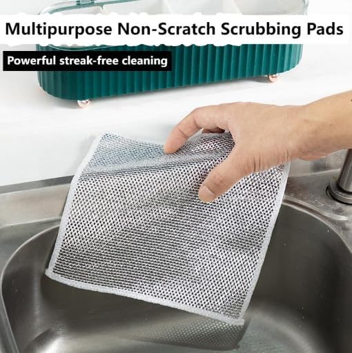 MetallSchrubben™ Metalldraht-Reinigungstuch (5+5 gratis)