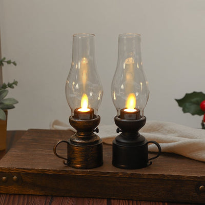 CandleLight – LED-Vintage-Petroleumlampe Elektronische Swing-Kerze