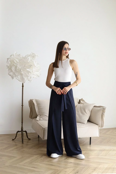 Greta™ Lose Leinenhosen