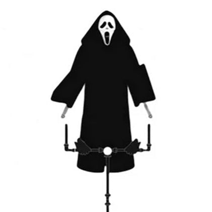 Halloween Vogelscheuche | Gesicht des Geistes Design | Outdoor Dekoration