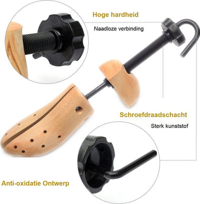 SchuhExpander™ Hölzerne Schuhspanner