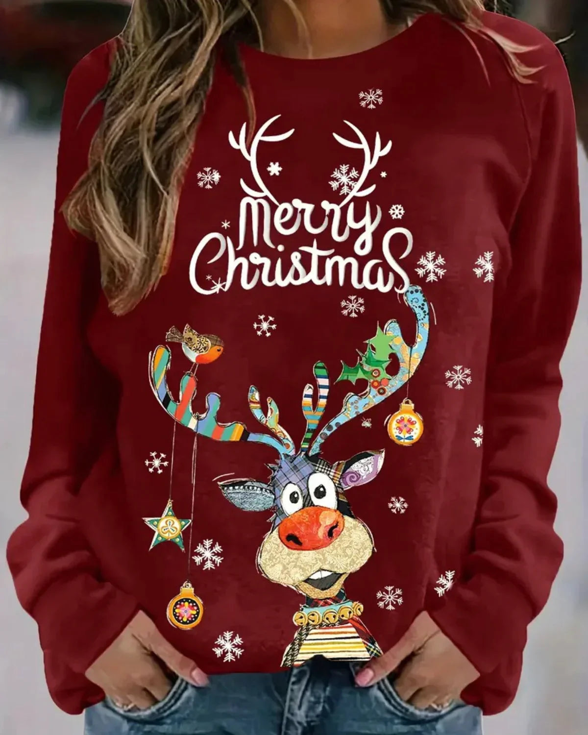 Elisabeth | Weihnachtspulli für Damen