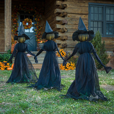 HexenLichter™ Beleuchteter Gruselanhänger von Holloween