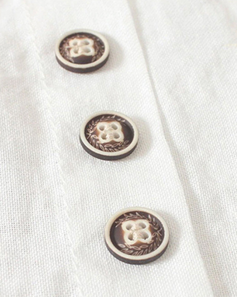 Damen Bluse | Kurzarm mit Rundhalsausschnitt | Klassisch & Elegant