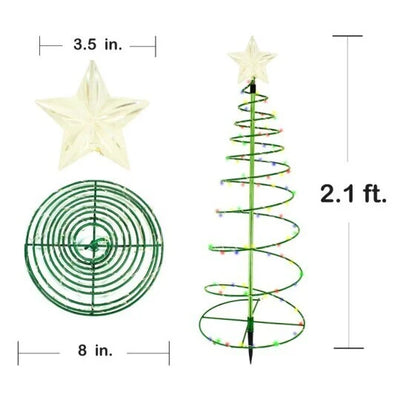 GlitzernderBaum™ Schimmerndes Licht zur Weihnachtszeit