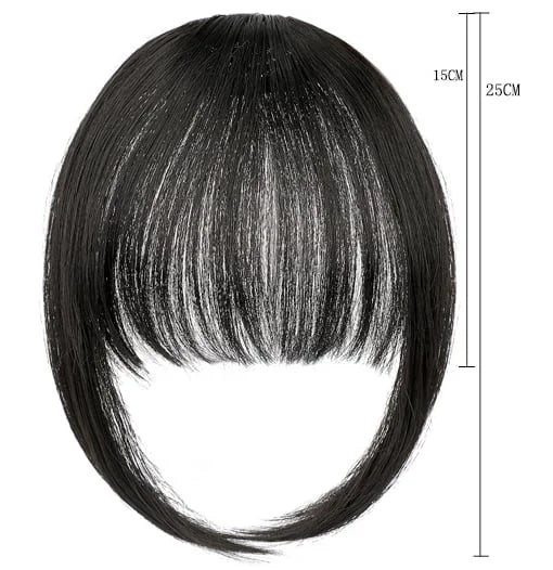 KnallSchnapp™ Frauen Clip Haar Pony