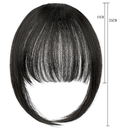 KnallSchnapp™ Frauen Clip Haar Pony