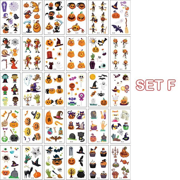 SpukTattoo™ Halloween Beängstigend realistische Effekte