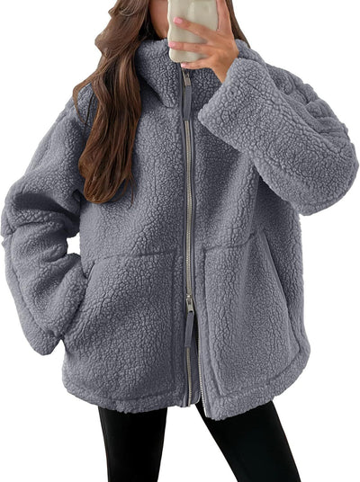 Luxus Fleece-Jacke