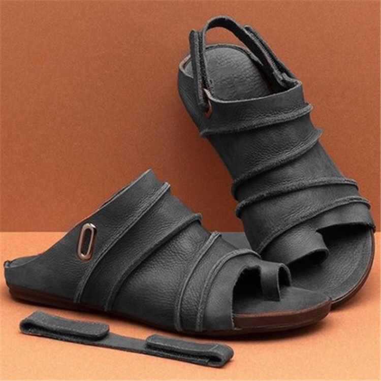 Damen Orthopädische Sandalen | Haltungskorrektur & Schmerzlinderung | Leder | Bequem & rutschfest
