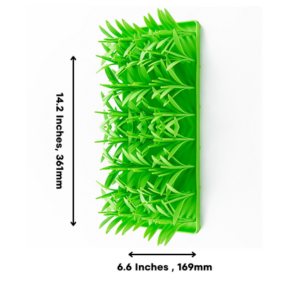 Langsamer Tierfutterspender Matte | Silikon Futterunterlage mit Saugfüßen | Fördert langsames Fressen & mentale Stimulation