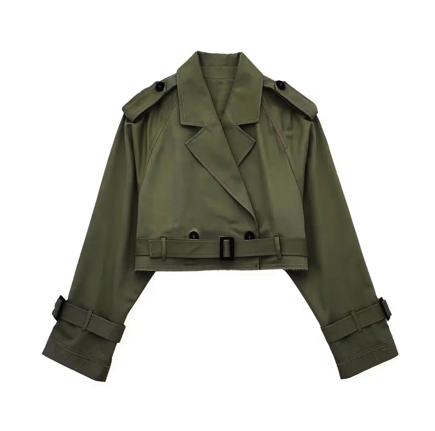 Yara - Stilvoller kurzer Trenchcoat