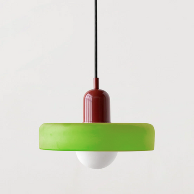 KristallLicht™ Metall-Glas-Pendelleuchte
