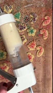 Kekspresse Set aus Aluminium | 20 Formen & 4 Düsen | Einfach zu Reinigen