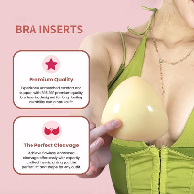 Damen Push-Up BH Pads | Unsichtbare Lift Einlagen | Selbstklebend & Wiederverwendbar