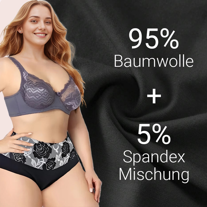 Hochtaillierter Bauchansatz Leckagekontrolle Panty-Slip