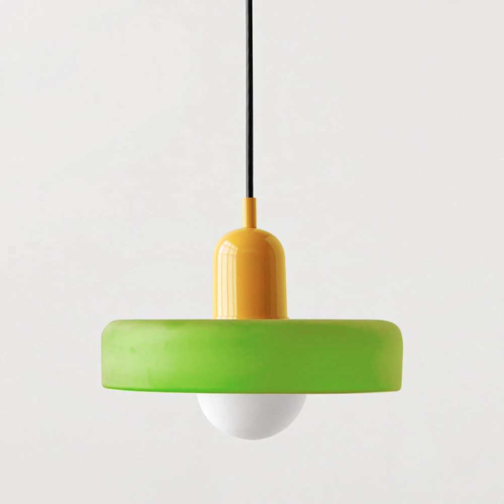 KristallLicht™ Metall-Glas-Pendelleuchte