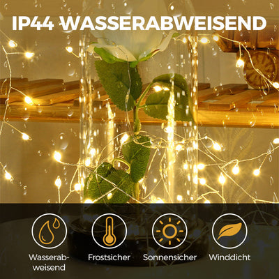 Weihnachtsdekoration | WeihnachtsCharme™ | Funkelnde LED Ornamente | Festlicher Glanz & Wiederverwendbar