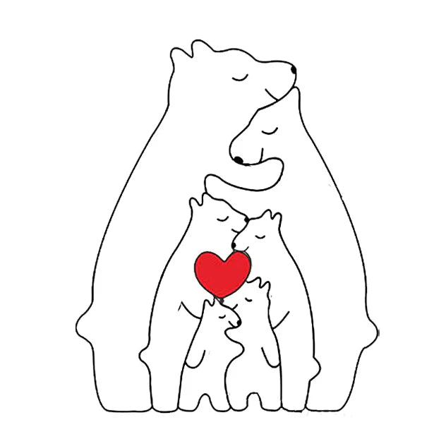 BärenHalt™ Personalisiertes Liebesgeschenk