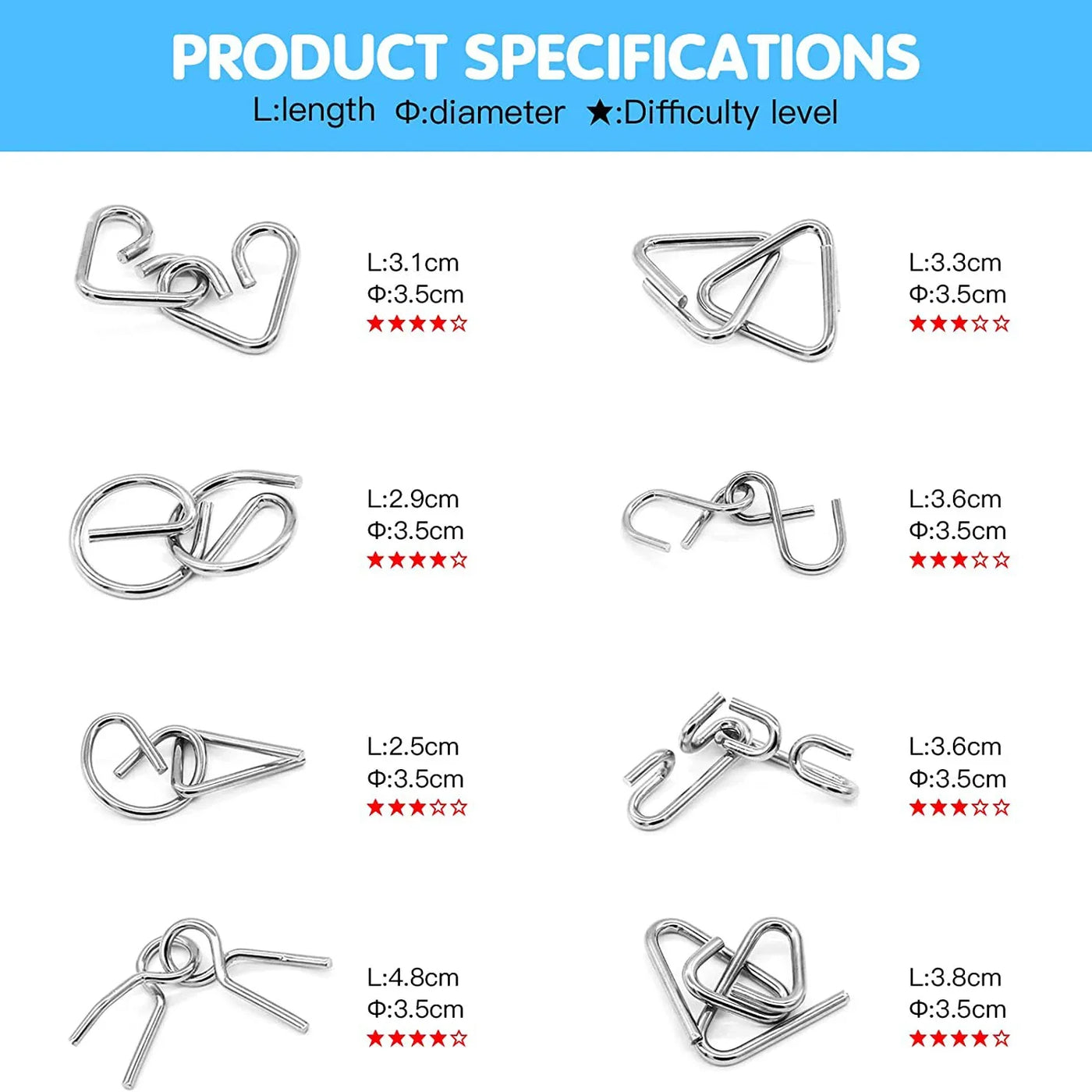 Entwirrungs-Eisenverbindung Entsperr-Interlock-Spiel