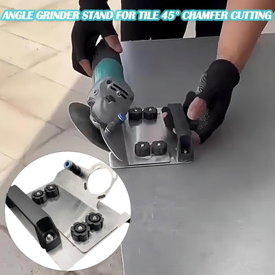 Fliesenkantenbrecher | Präzises 45° Schneidwerkzeug | Robustes Metall, sicheres Spannsystem & vielseitige Anwendung