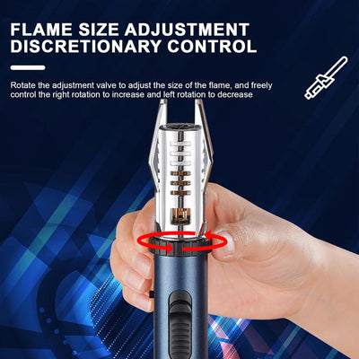 TurboFlamme™ Leistungsstarke winddichte Zündung