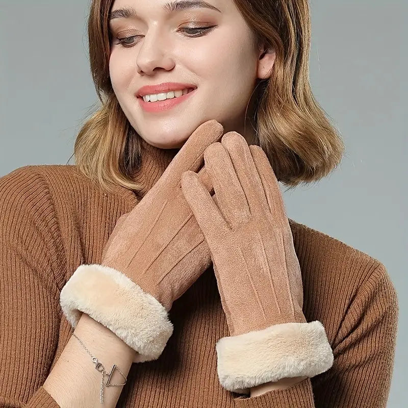PlüschHandschuhe™ Samtig glatter Handschutz