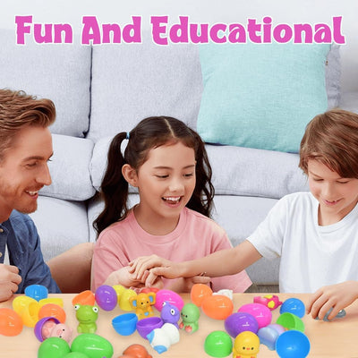 🔥Ostern Beste Geschenk 50% RABATT-🎁24 STÜCKE Gefüllte Oster Eier Langsam Aufsteigende Squishy Spielzeuge