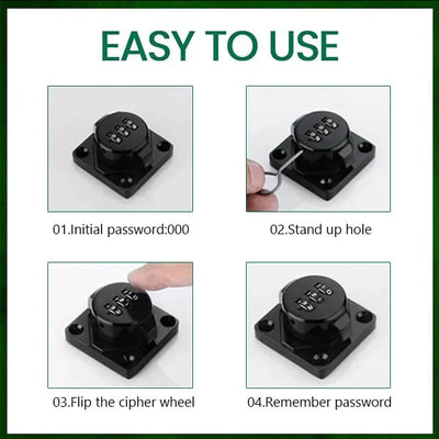 WachSchloss™ Mühelose Verriegelung