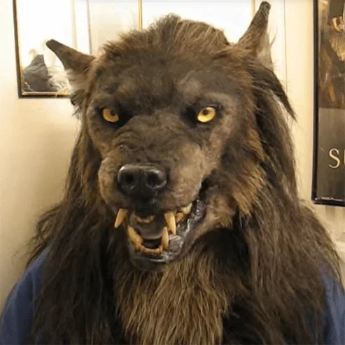 WolfsschattenMaske™ Holloween Verwandlung des wilden Wolfs