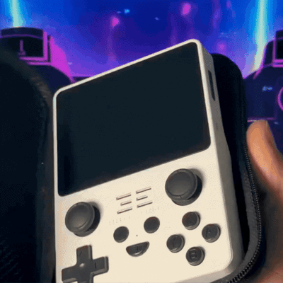 Retro Handgerät Spielkonsole | Klassische Arcade-Spiele | Tragbar & Kinderfreundlich