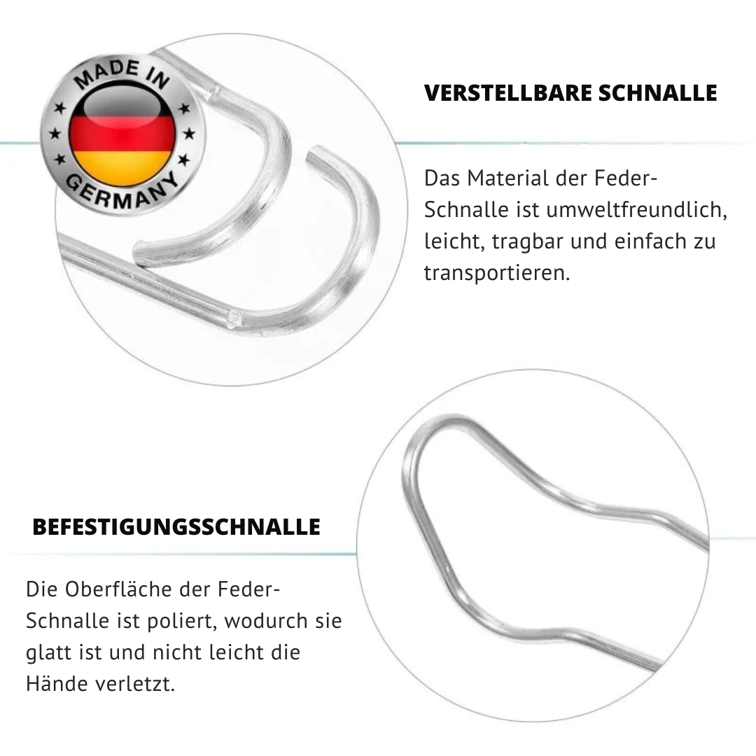 SichererClip™ Sichert Zäune mühelos
