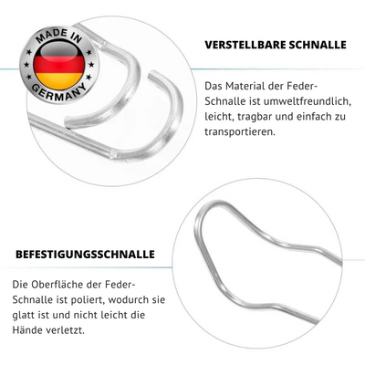 SichererClip™ Sichert Zäune mühelos